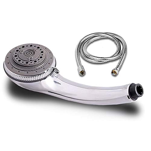 シャワーヘッド クロムメッキ Amazon.co.jp: 7種類の水流 節水 シャワーヘッド 7段階調節 ハンド